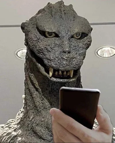 Godzilla, after watching Lesbian Space Princess