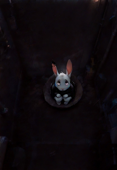 A sad bunny micro: Lumi