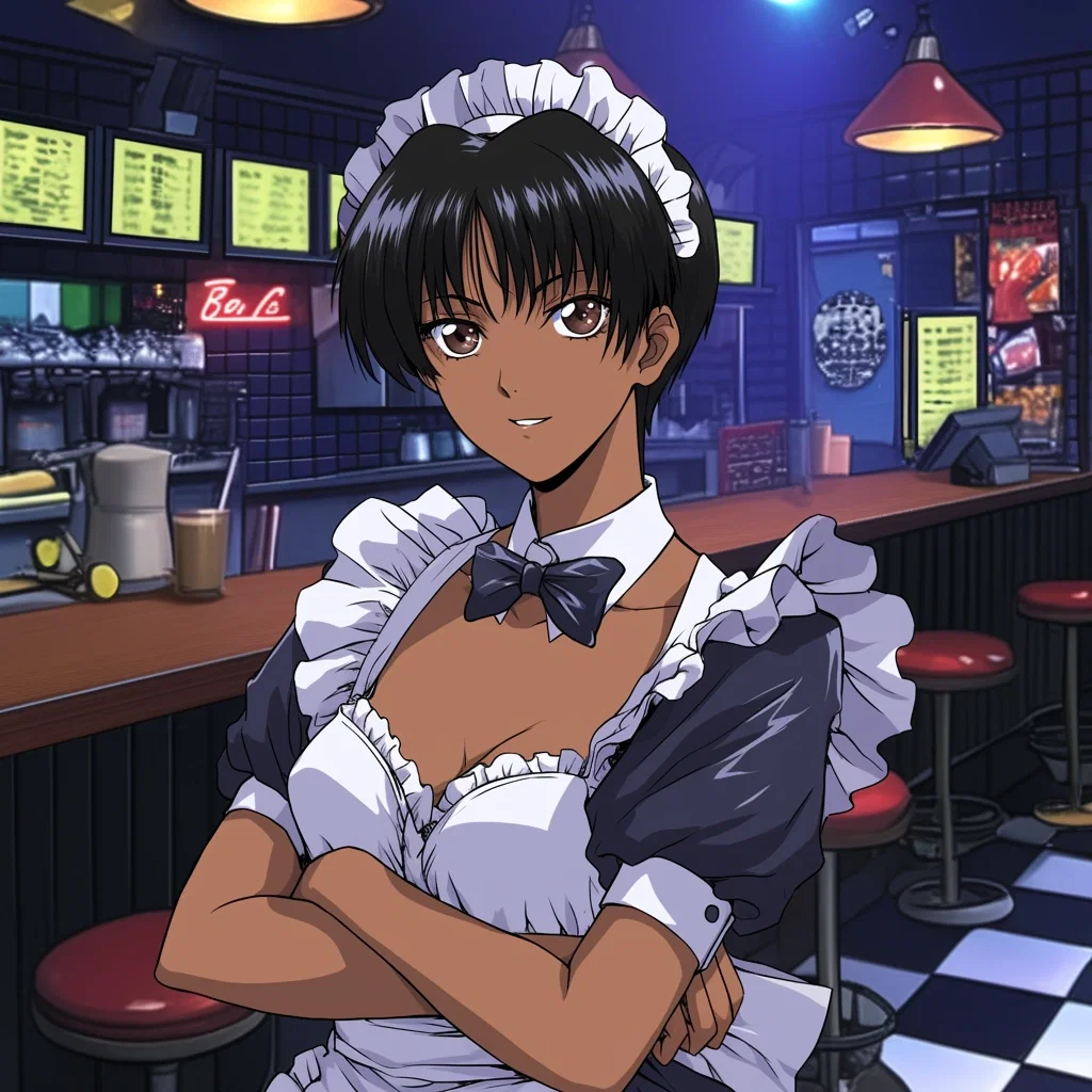 David Rios is Melanie Rios | GenderBend Maid Cafe!
