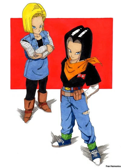 Android 17 and 18! A "Buddy-Buddy" Game!