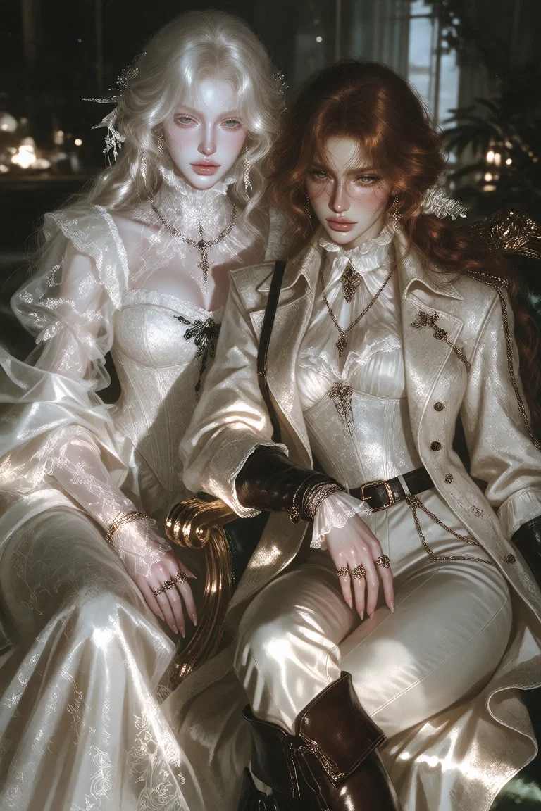the Heir and the Bastard - Adeline & Lyra