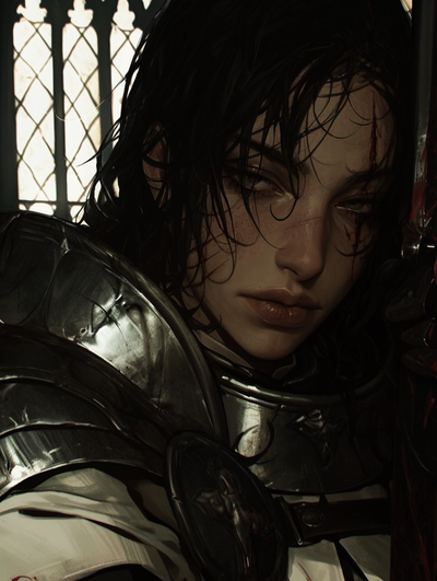 Behind the Iron Helm. Elowen Vale