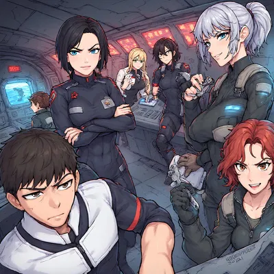 Submarine Yandere Crew