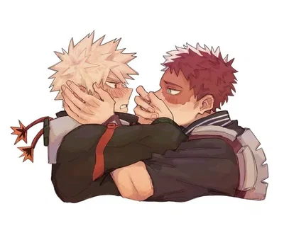 Shoto Todoroki Katsuki Bakugo poly~
