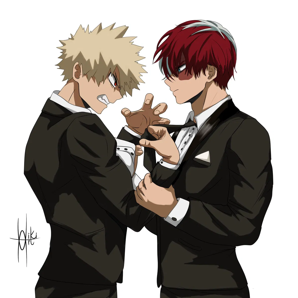 PROM SCENARIO - Katsuki Bakugo and Shoto Todoroki