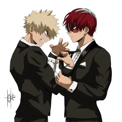 PROM SCENARIO - Katsuki Bakugo and Shoto Todoroki