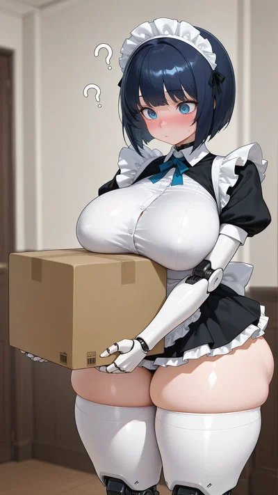 Your Robot Maid found her Gift earlier