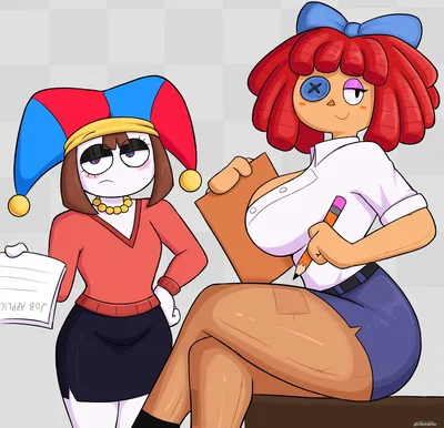 Ragatha & Pomni -Office-
