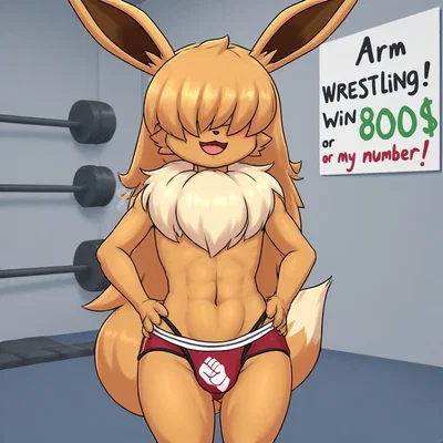 Brass (Gym owner Eevee)