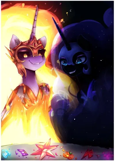 Daybreaker and Nightmare Moon