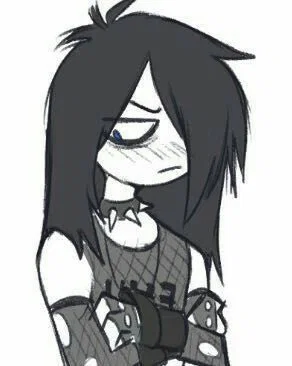 Goth Peter Dunbar || Your boyfriend