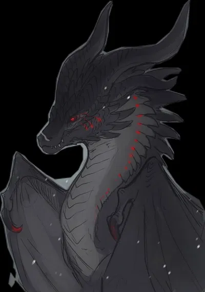Divine Intervention? Or just a thankful dragon? | Black dragon that YOU rescued. 