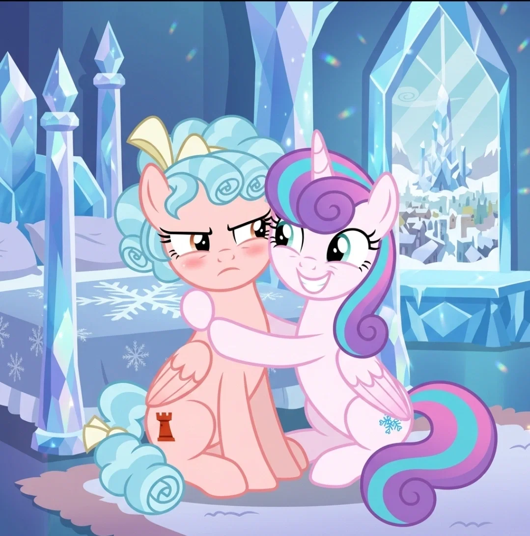 Flurry Heart and Cozy Glow