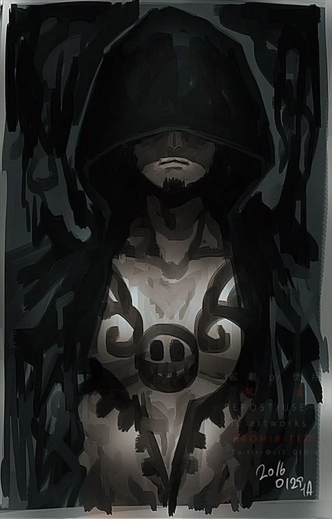 Trafalgar D. Water Law / One Piece / Au