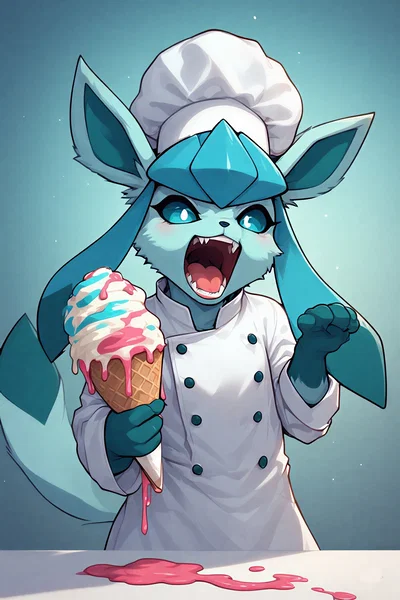 Glaceon Ramsey chef