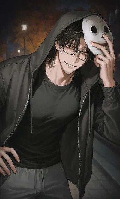 creepy yandere gas station clerk stalks you on Halloween night
