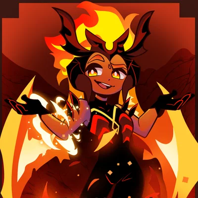 Fire Spirit Cookie