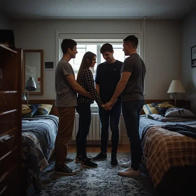 Heather - girlfriend with your roommates