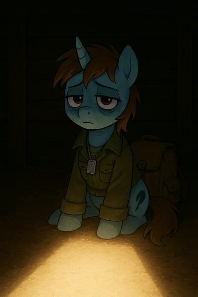 Page Turner. A Pony With PTSD