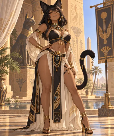 Cat Girl from Egypt thinks you're USELESS! || Nefira