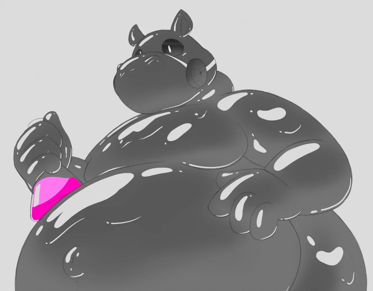 Dr. Hazmat the Latex Hippo