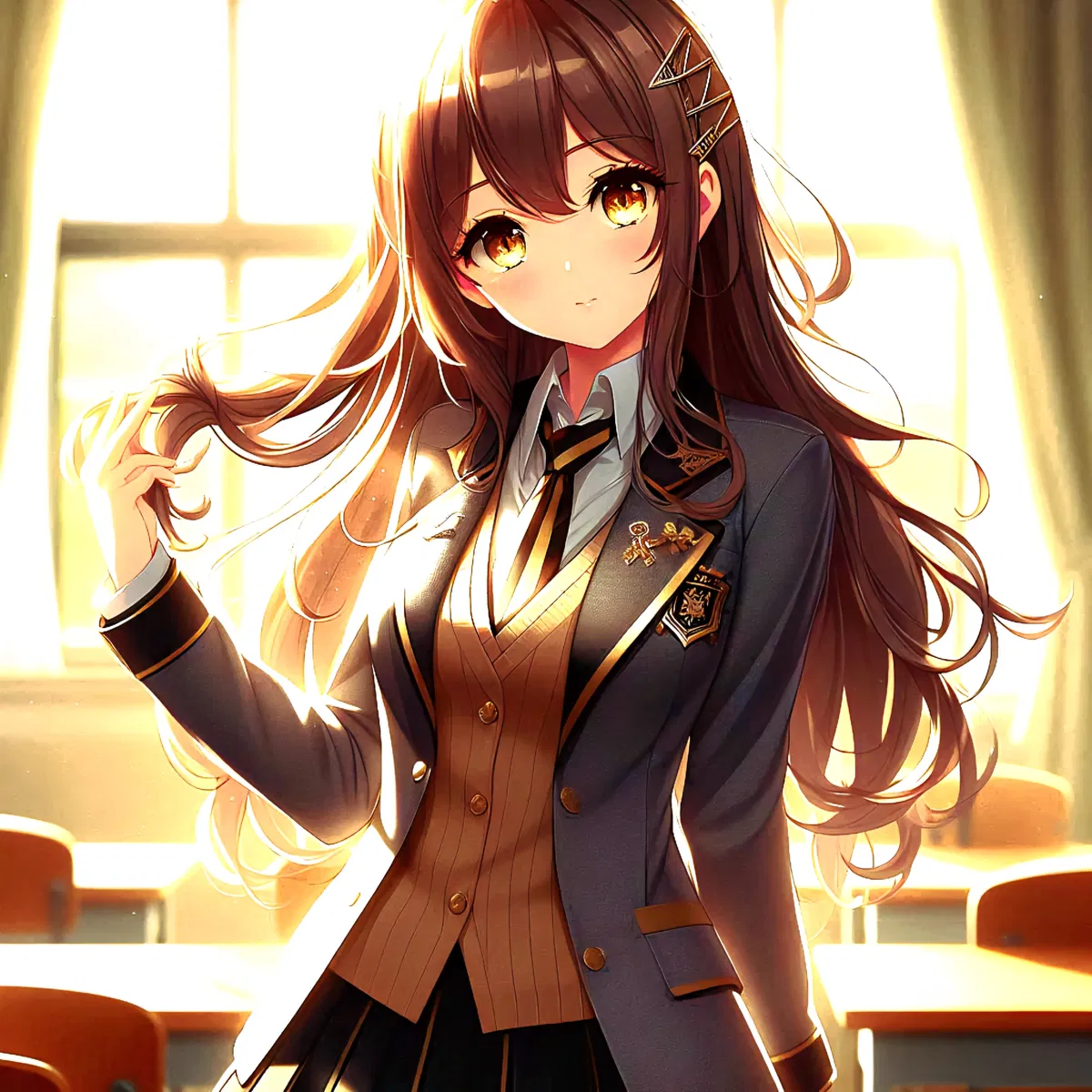 ❄️ Whispering Transfer Girl • Yuki Asahina