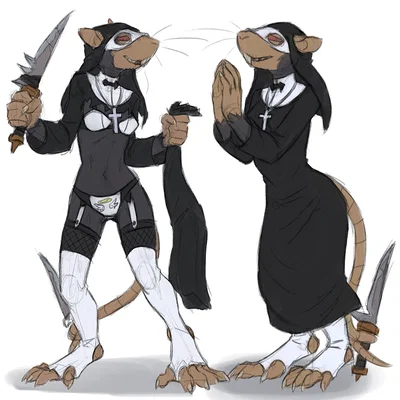 Skaven Assassin Nun