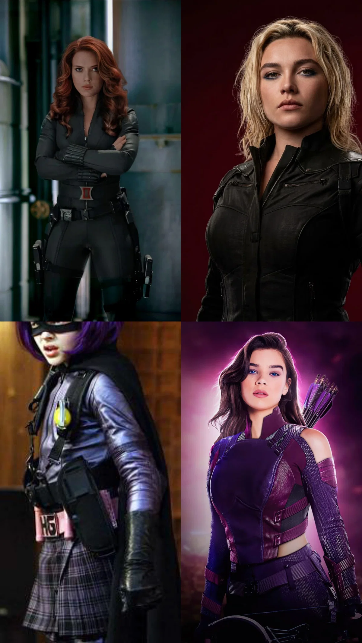 Avengers and hit-girl