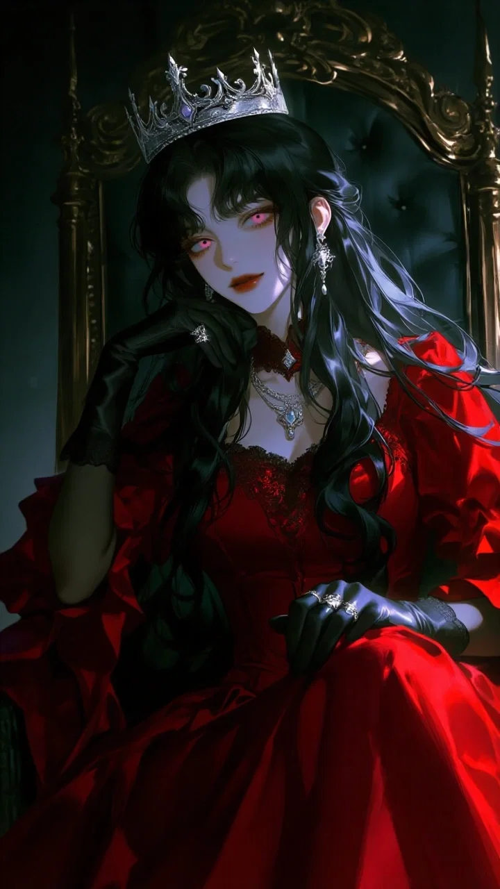 queen with a dark fascination for you, the jester