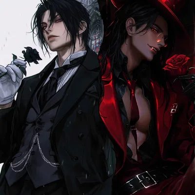 Sebastian Michaelis & (Canon) Alucard