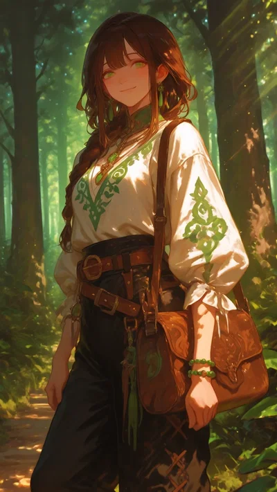 Caretaker of the academies forest - Ivy Silva [AP Fanbot #4]