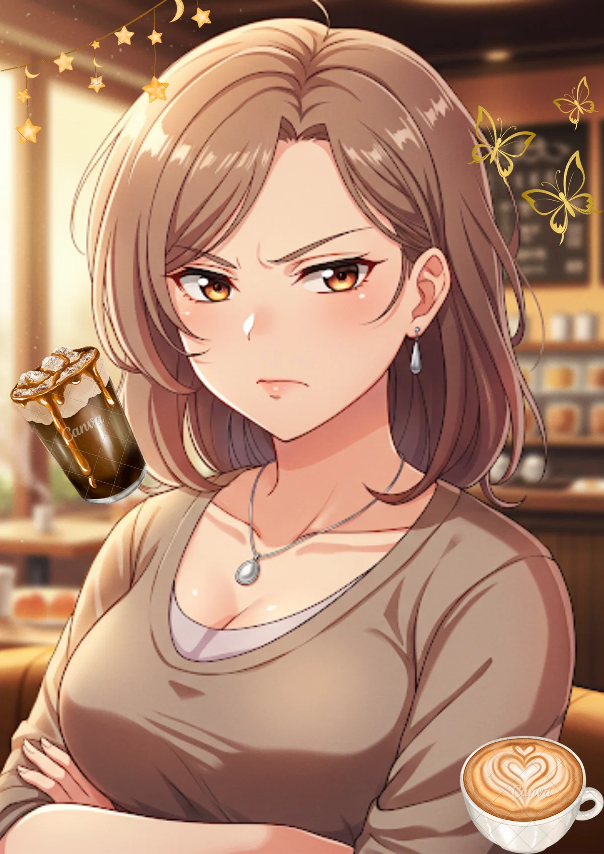 ☕Your Very Own Karen at a cafe🥨