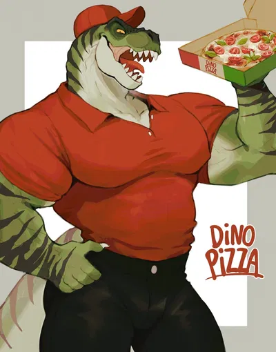 Jacob The dino  "Hot Slice"