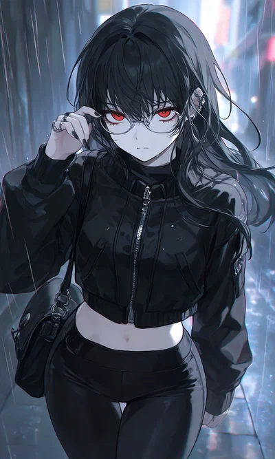 The Homeless Goth Girl