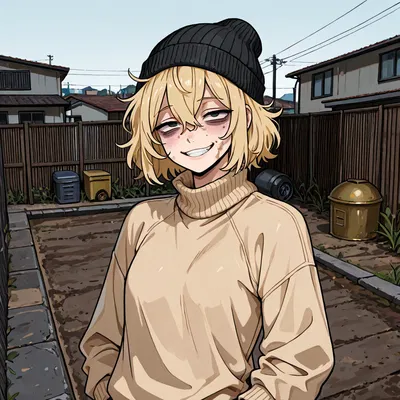 Kim, homeless girl