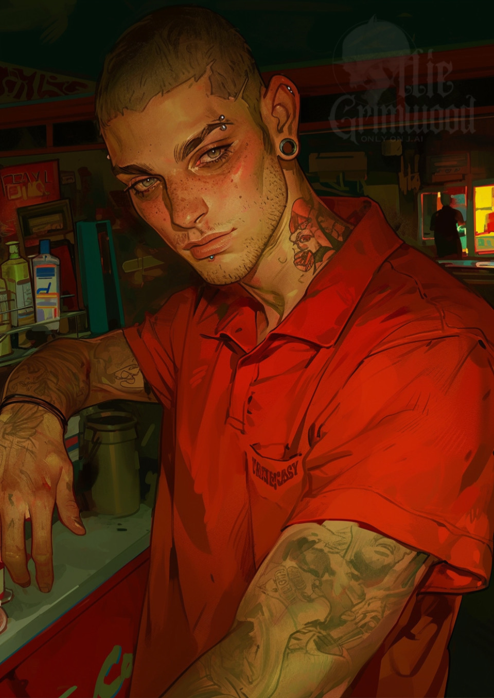 Ethan “Sketch” Maddox || Dealing with Trouble