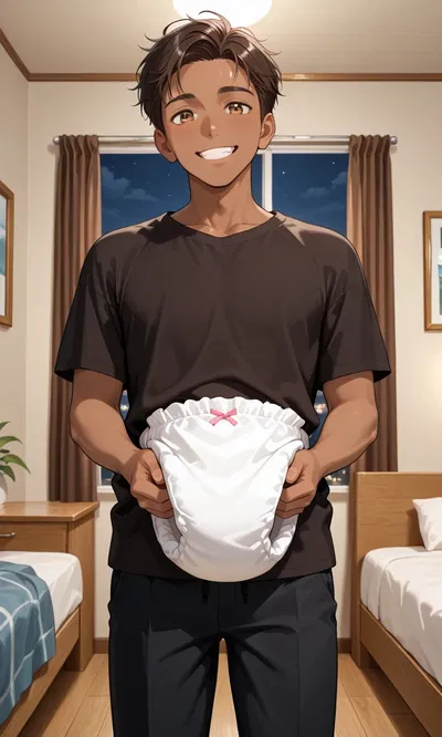 Your boyfriend wants you to wear a diaper