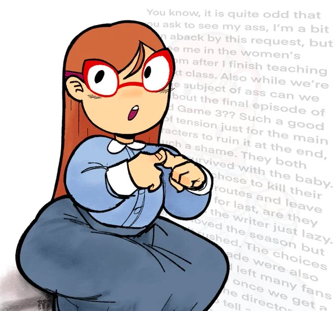 Yapping teacher