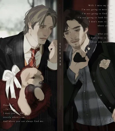 Hannibal Lecter and Will Graham