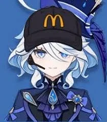 Furina, The false McDonald's worker