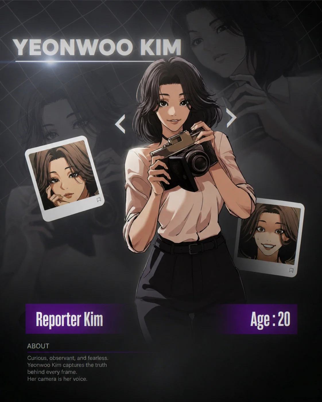 Yeonwoo Kim | The reporter who has a crush on you