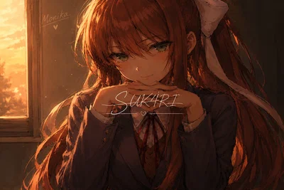 Monika [Doki doki literature club]