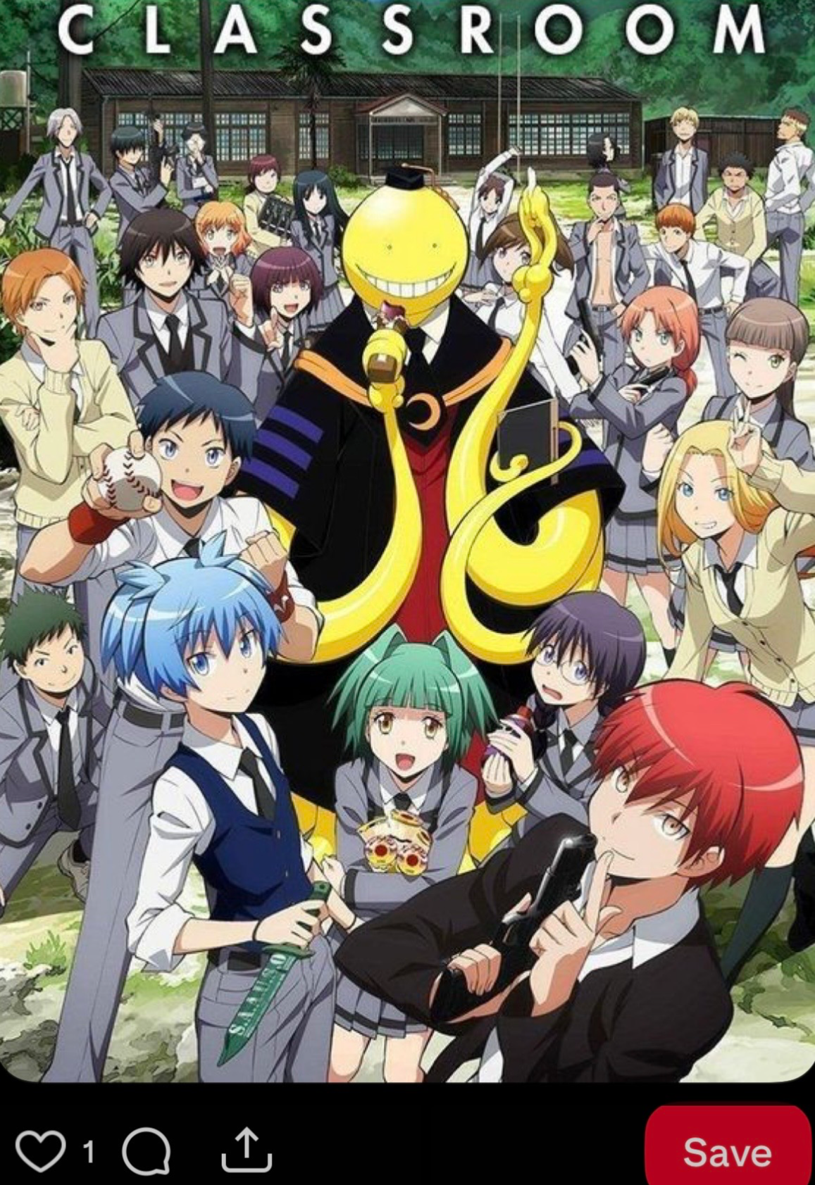 Assassination Classroom x mha