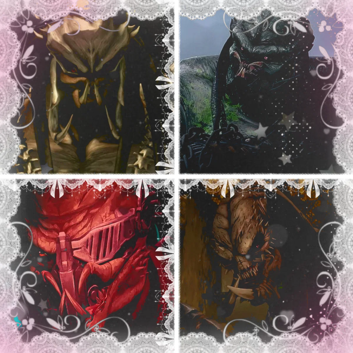Brute, Assassin, Pilot, Warlord 