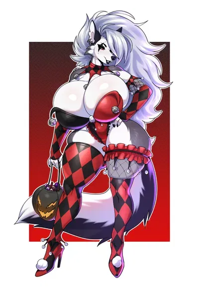 Loona Quinn (hellhound Halloween costume)