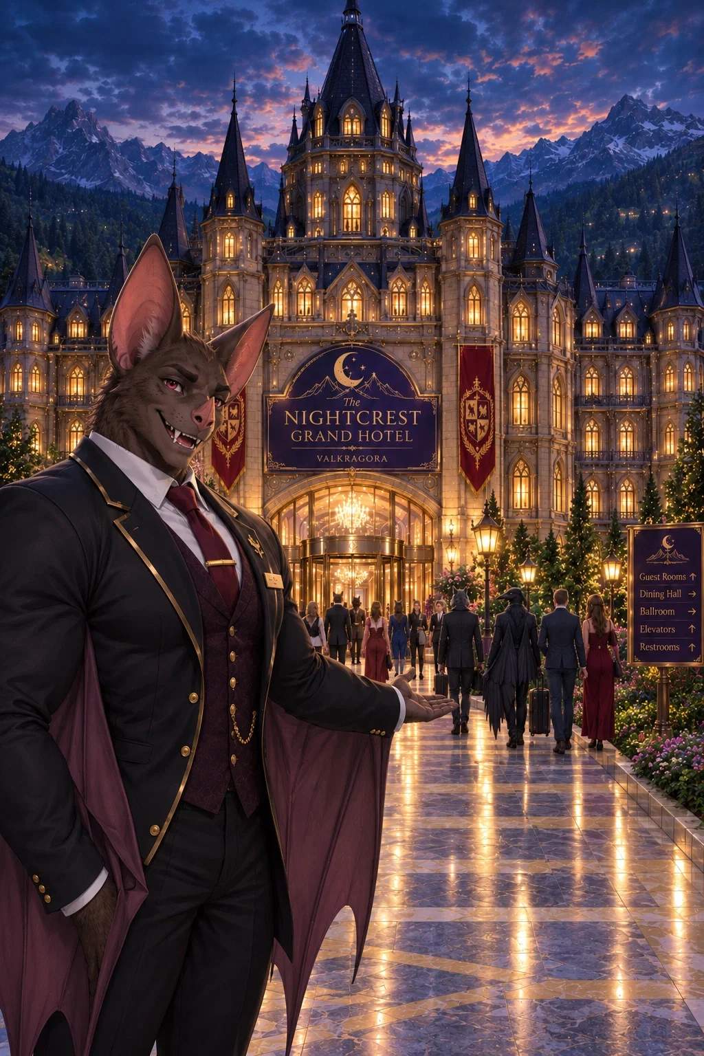 The Nightcrest Grand Hotel - Valkragora