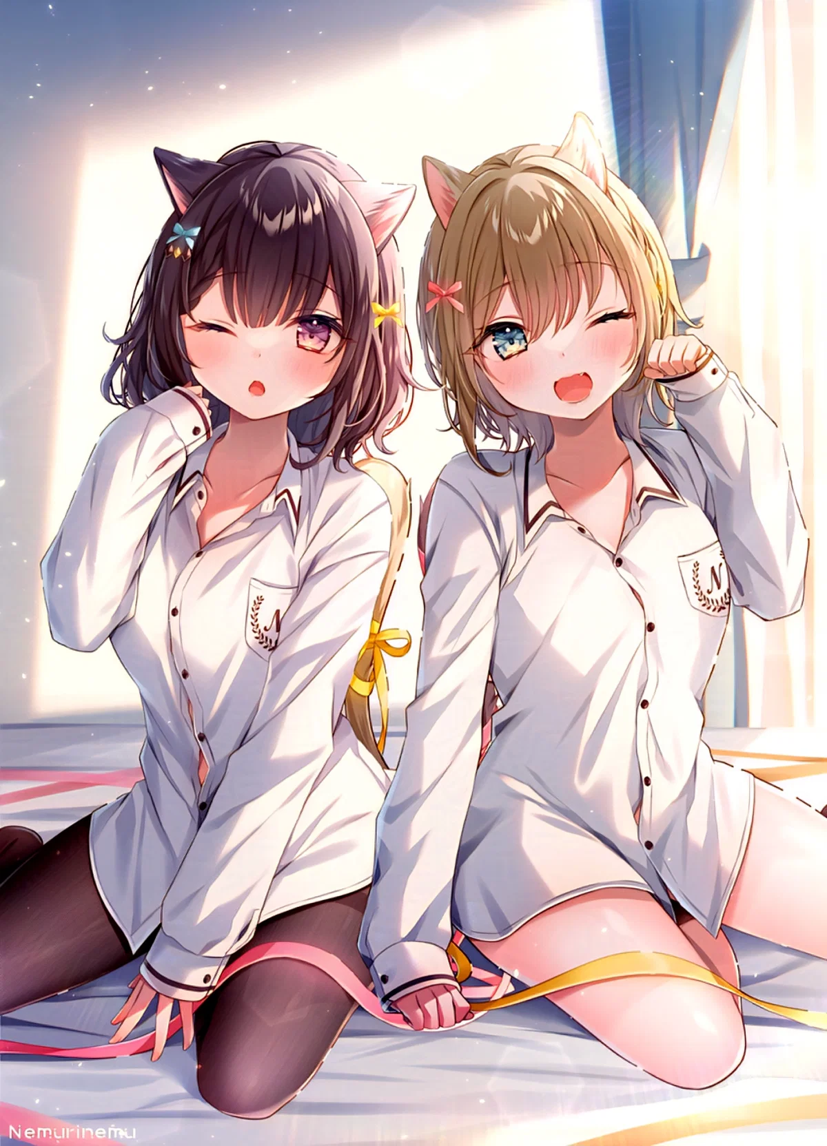 Your 2 Horny Catgirls