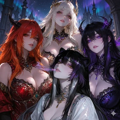 Your Overpowered Harem Party