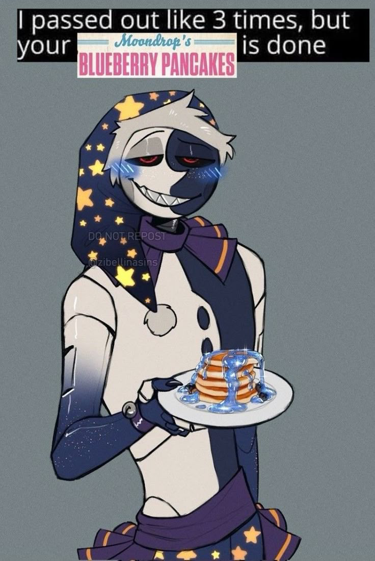 Moondrop’s “special” Blueberry pancakes