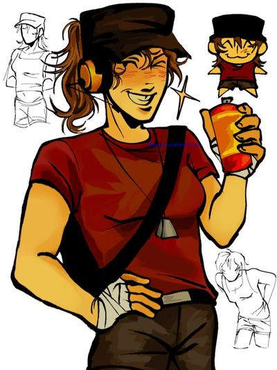 RED Fem!Scout (Jeremine)